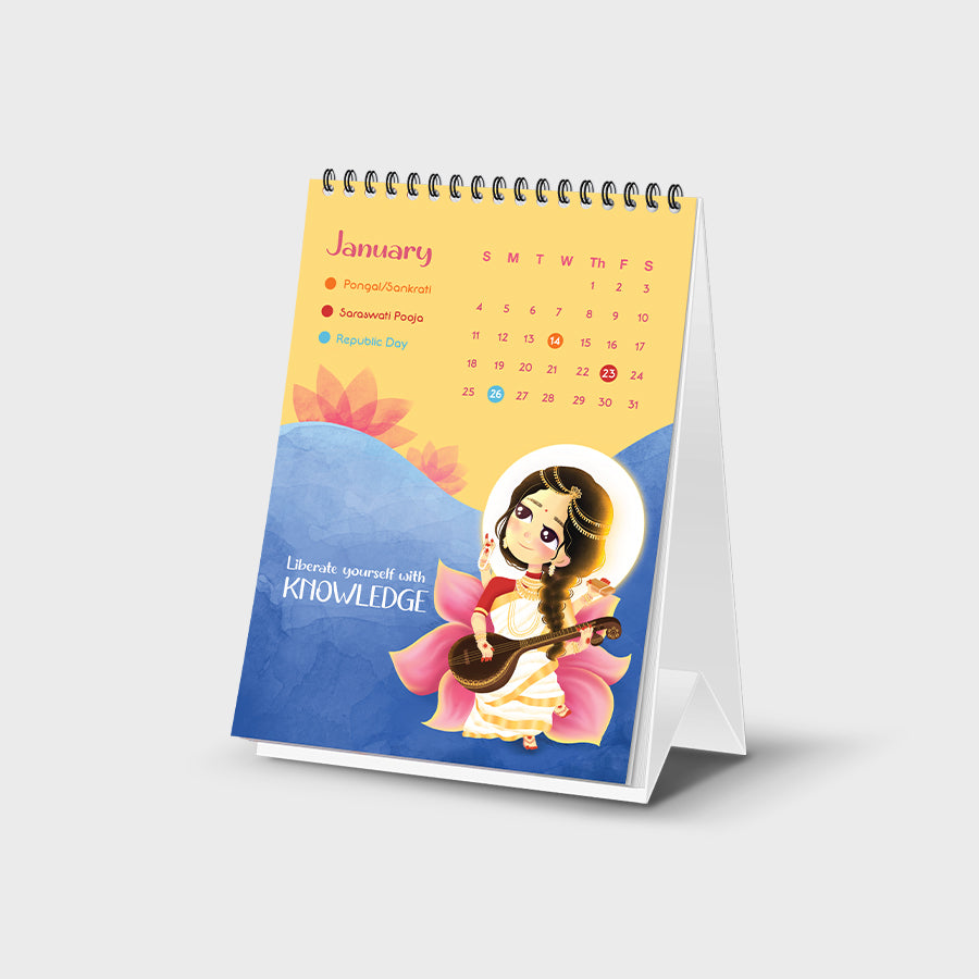 Wisdom Table Top Calendar - 2026