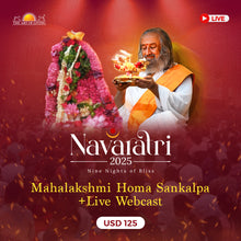 Load image into Gallery viewer, NAVARATRI 2025 SANKALPA and Live Webcast!
