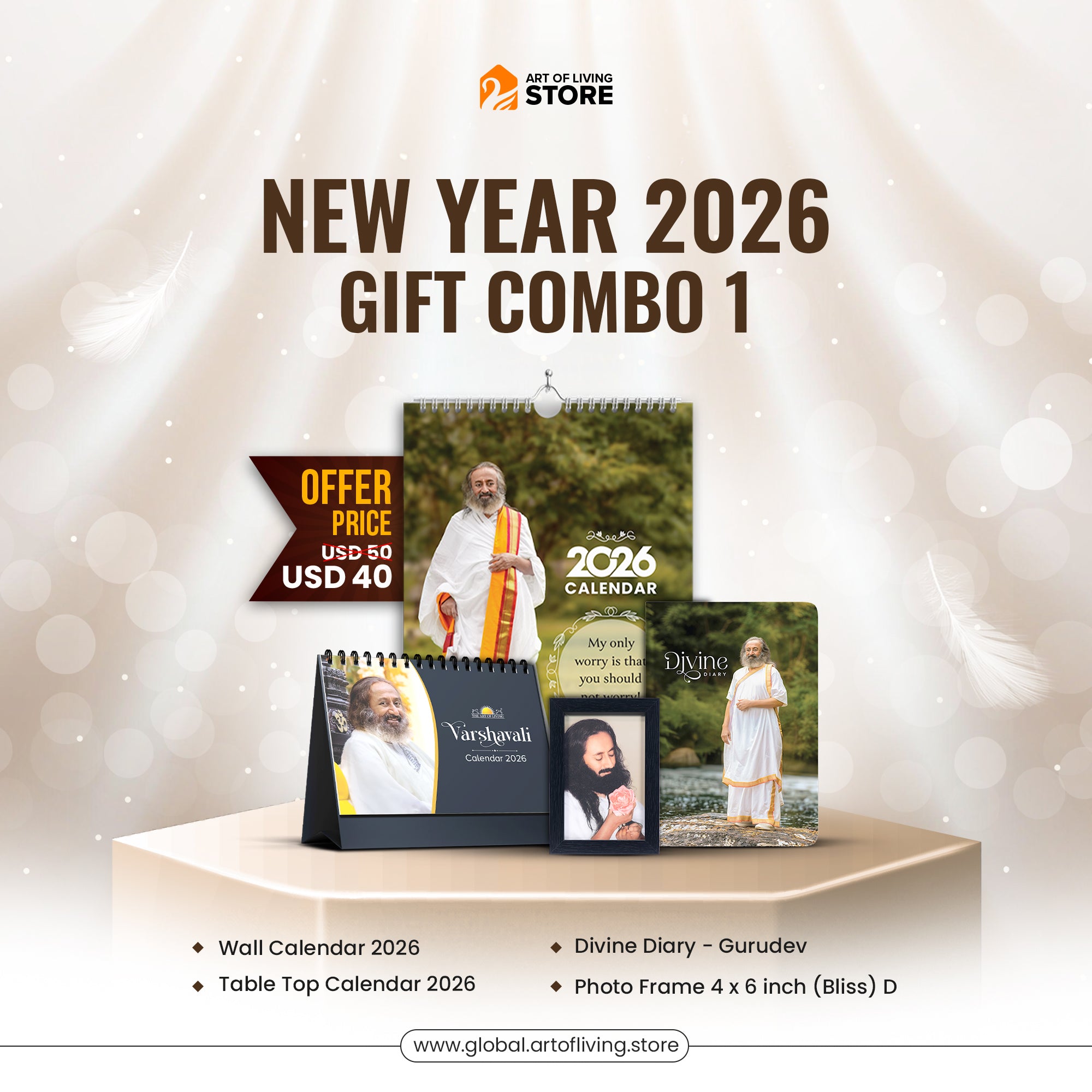 Calendar 2026 & Diary Combo Pack