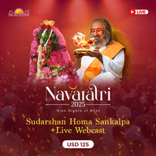 Load image into Gallery viewer, NAVARATRI 2025 SANKALPA and Live Webcast!
