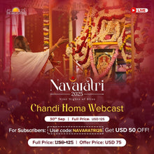 Load image into Gallery viewer, Navaratri 2025 - Online Celebrations with Gurudev.

