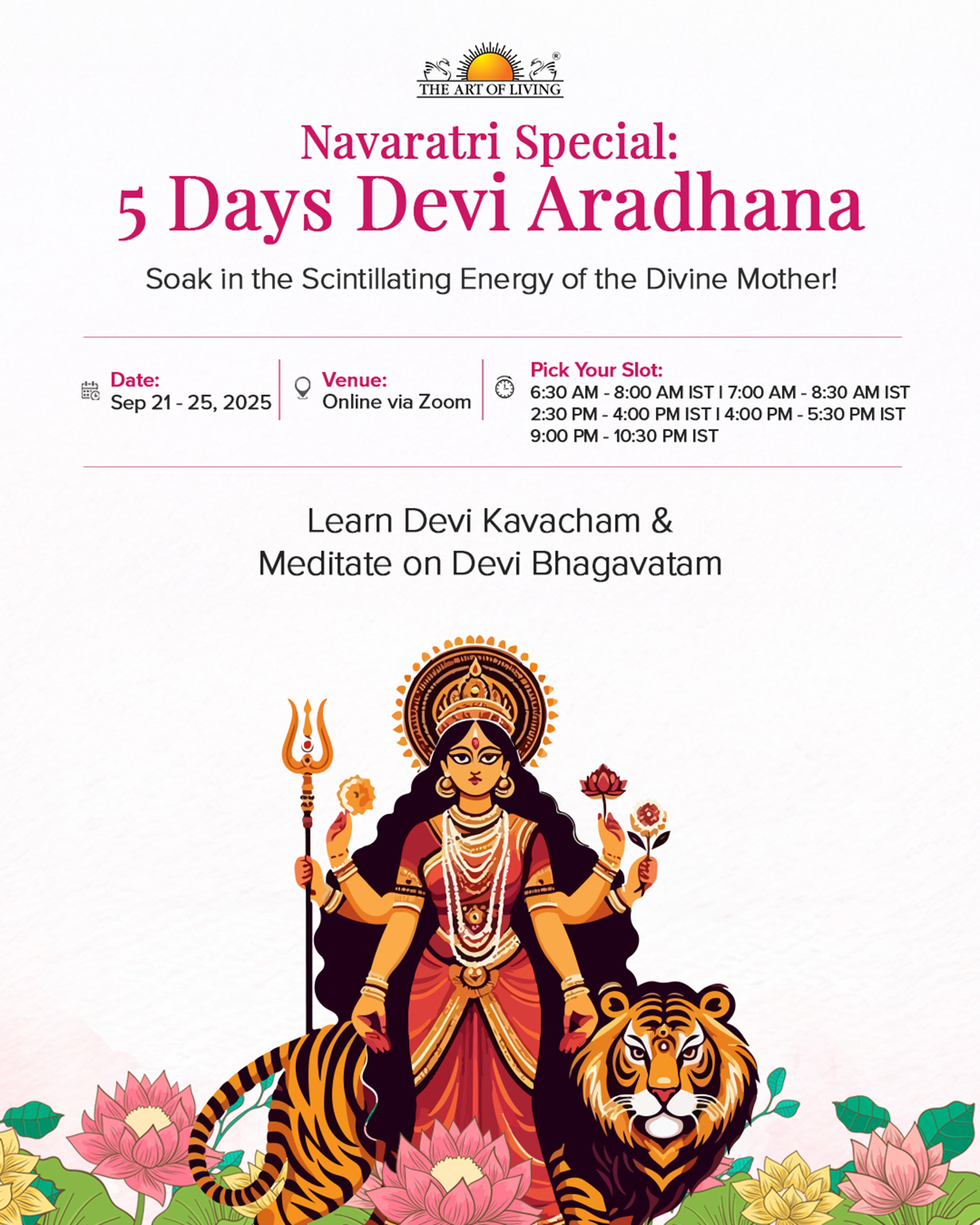 Navaratri Special: 5 Days Devi Aradhana