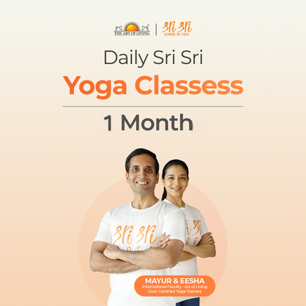 Daily Sri Sri Yoga Classes - 1 Month